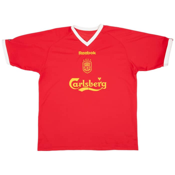 2001-03 Liverpool CL Shirt Fowler #9 - 6/10 - (XL)