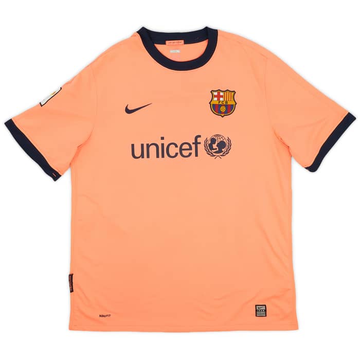 2009-10 Barcelona Away Shirt Messi #10 - 9/10 - (XL)