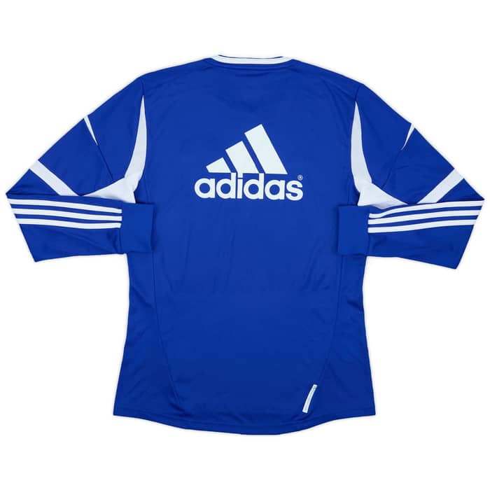 2012-13 South China adidas Staff Issue Training L/S Shirt 'KU' - 9/10 - (M)