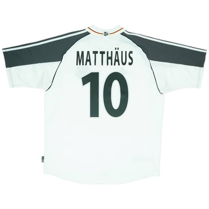2000-02 Germany Home Shirt Matthaus #10 - 6/10 - (XL)