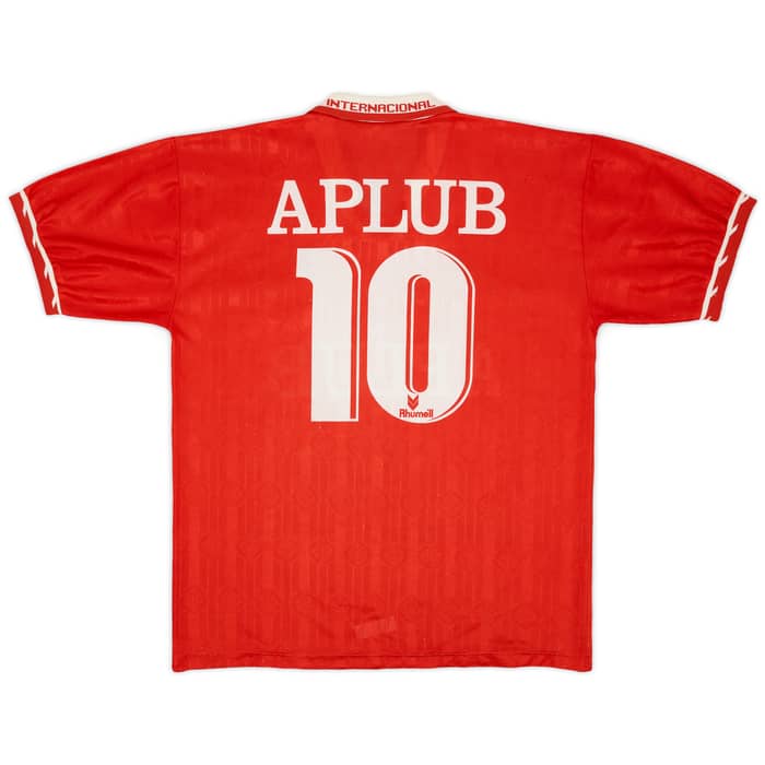 1996 Internacional Home Shirt #10 - 8/10 - (XL)