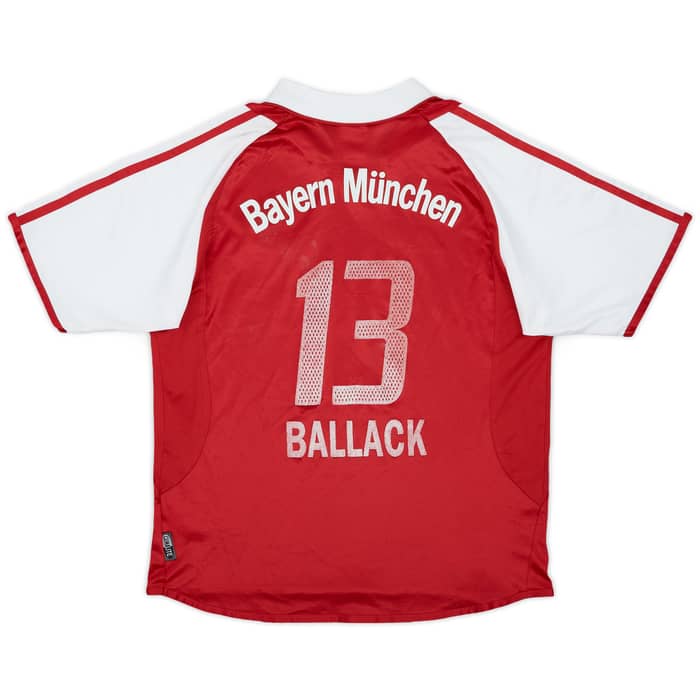 2004-05 Bayern Munich Home Shirt Ballack #13 - 5/10 - (L.Boys)