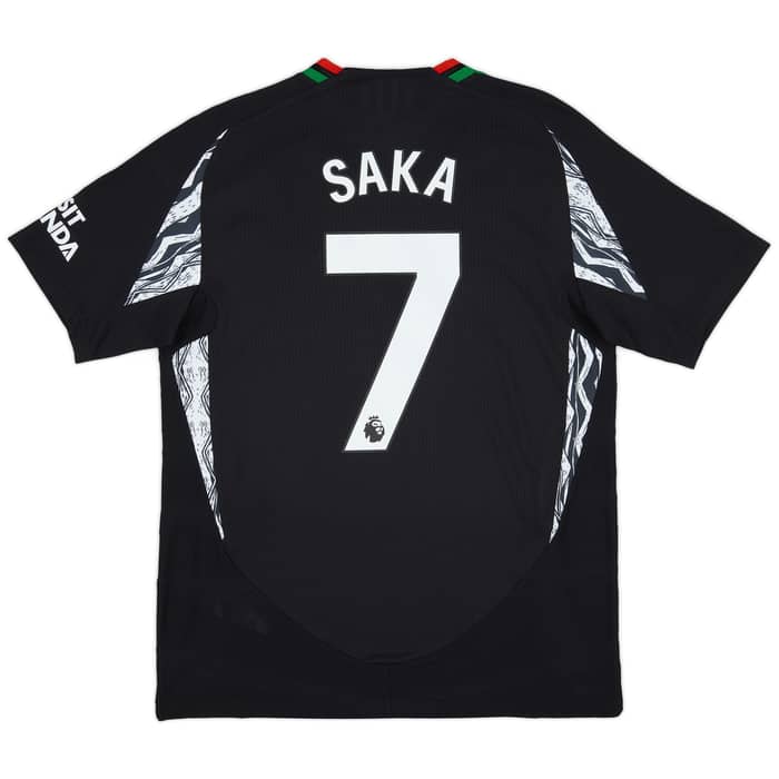 2024-25 Arsenal Authentic Away Shirt Saka #7