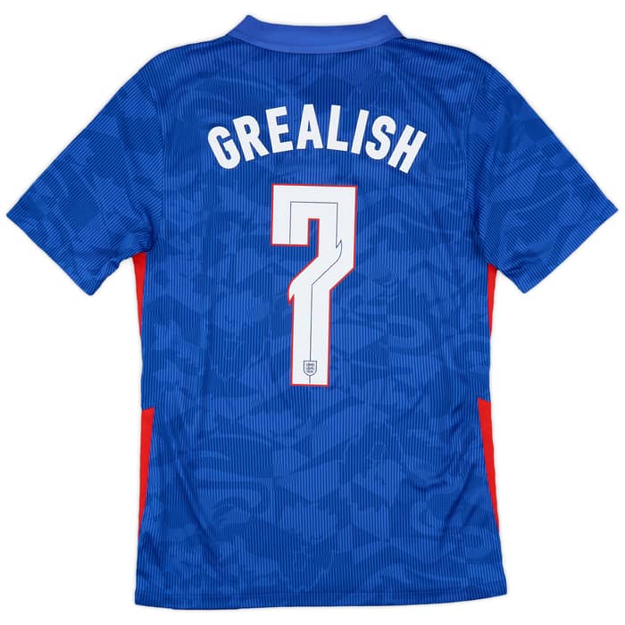 2020-21 England Away Shirt Grealish #7 - 9/10 - (S)