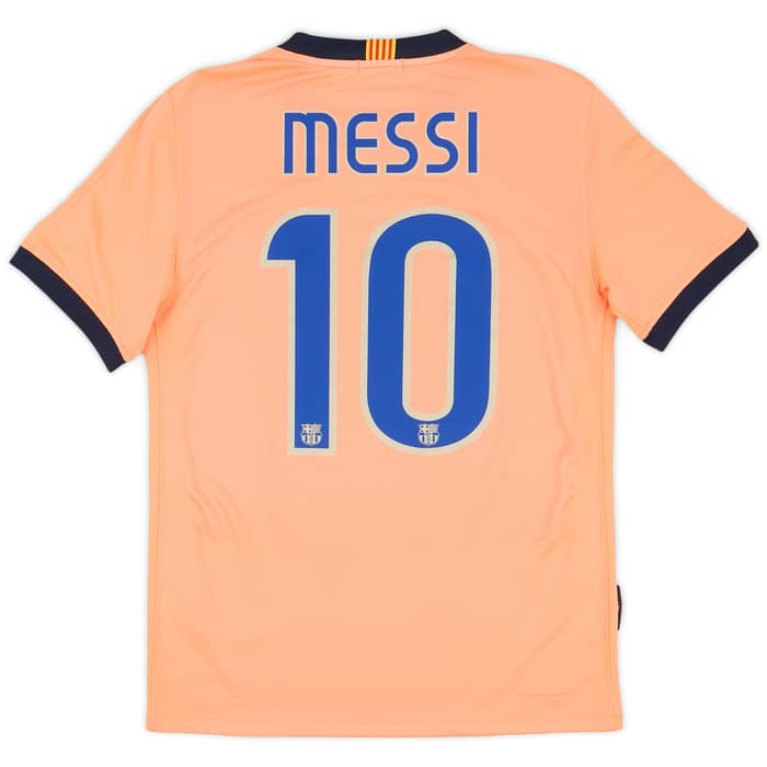 2009-10 Barcelona Away Shirt Messi #10 - 8/10 - (S)