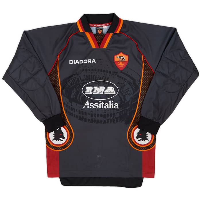 1997-98 Roma GK Shirt Chimenti #12 - 6/10 - (S)
