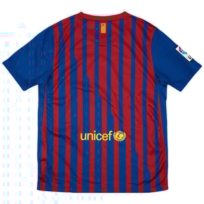 2011-12 Barcelona Home Shirt - 9/10 - (L.Boys)