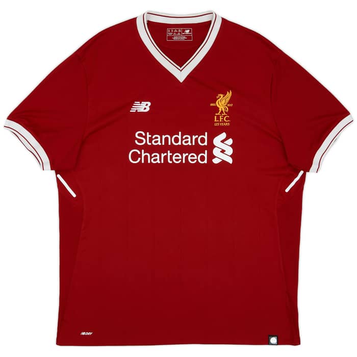 2017-18 Liverpool 125 Years Home Shirt Firmino #9 - 7/10 - (XL)