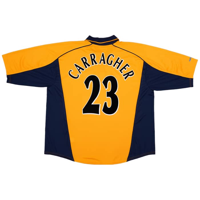 2000-02 Liverpool Away Shirt Carragher #23 (3XL)