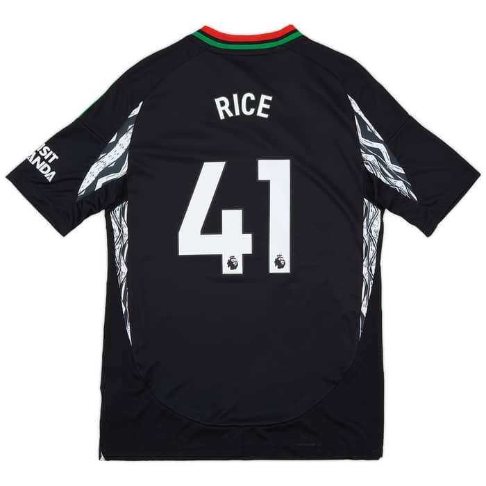 2024-25 Arsenal Away Shirt Rice #41 (KIDS)