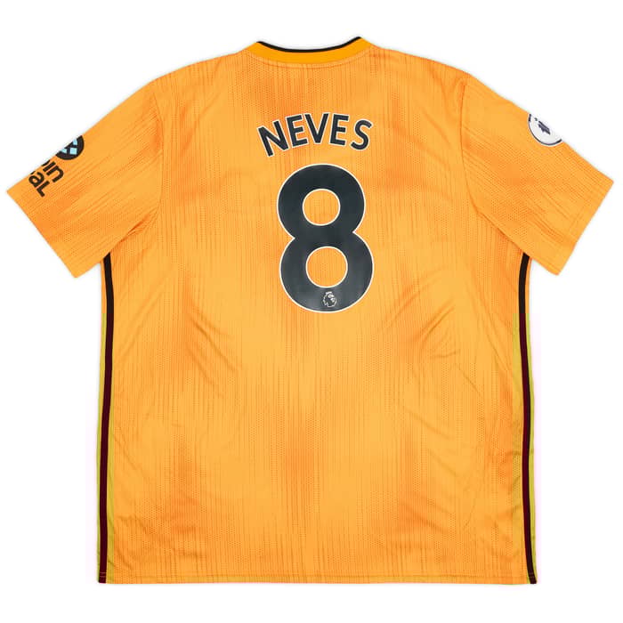 2019-20 Wolves Home Shirt Neves #8 - 9/10 - (XXL)