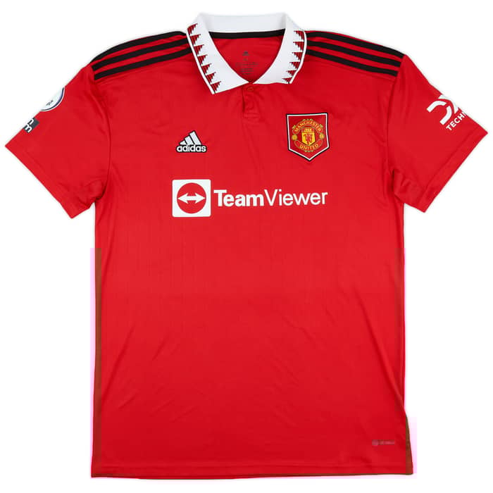 2022-23 Manchester United Home Shirt B.Fernandes #8 - 9/10 - (4XL)