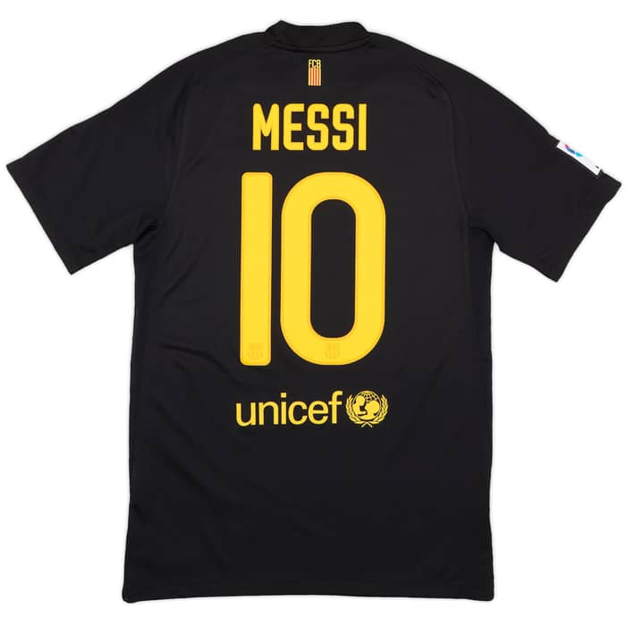 2011-12 Barcelona Away Shirt Messi #10 - 9/10 - (S)
