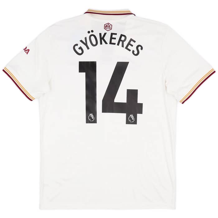 2025-26 Arsenal Third Shirt Gyokeres #14