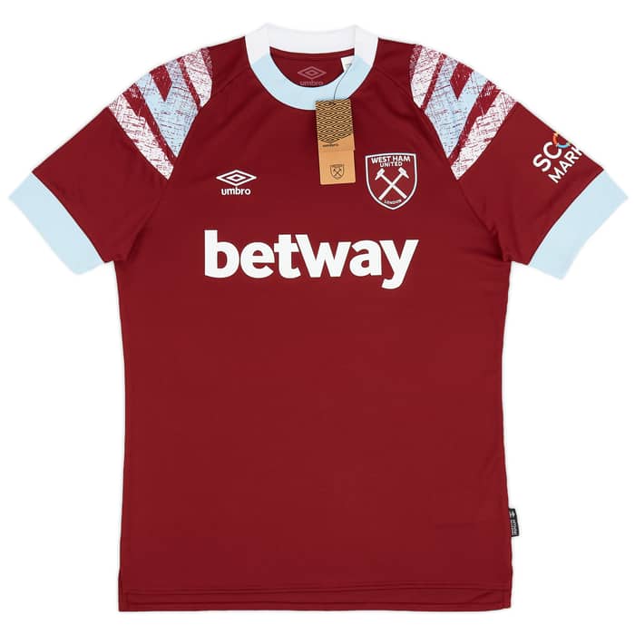 2022-23 West Ham Home Shirt Rice #41