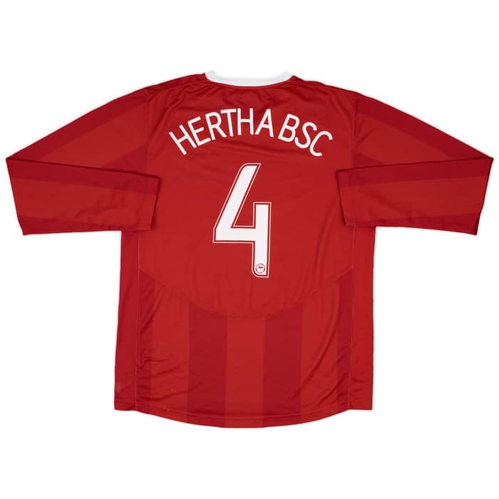 2007-08 Hertha Berlin II Match Issue Away L/S Shirt #4