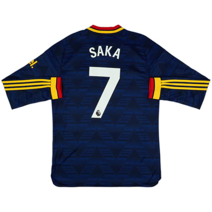 2026-27 Arsenal Authentic Away L/S Shirt Saka #7