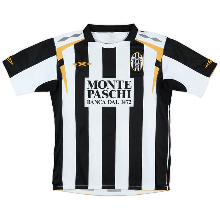 2007-08 Siena Home Shirt Maccarone #32 - 4/10 - (L)