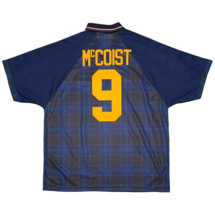 1994-96 Scotland Home Shirt McCoist #9 - 9/10 - (XXL)