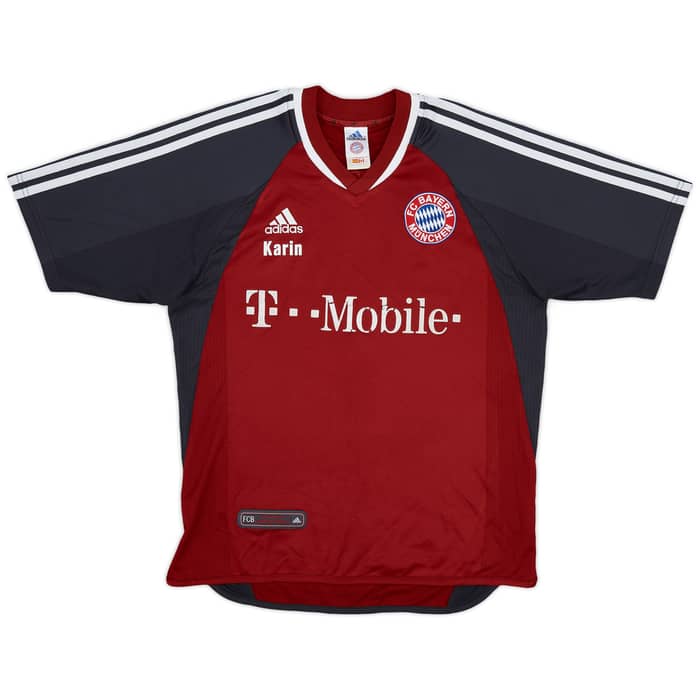 2002-03 Bayern Munich Home Shirt Scholl #7 - 4/10 - (S)