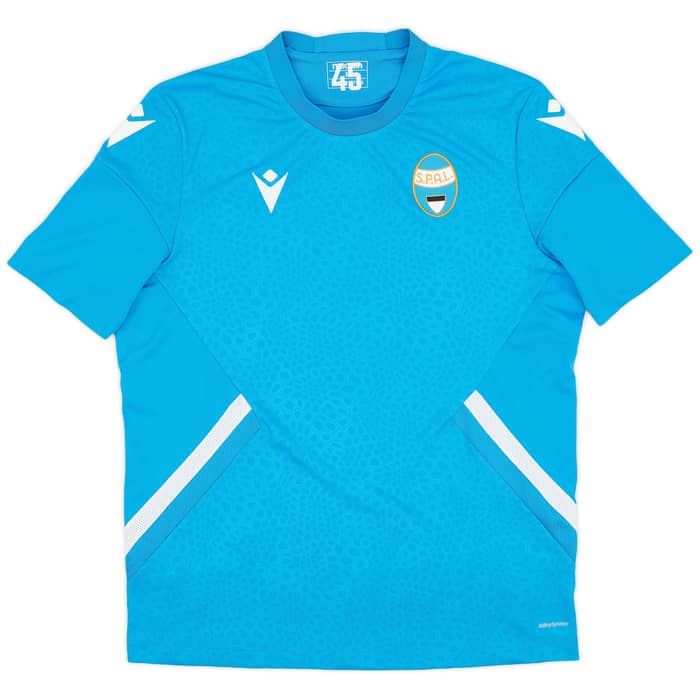 2022-23 SPAL Player Issue Macron Training Shirt #45 - 8/10 - (M)