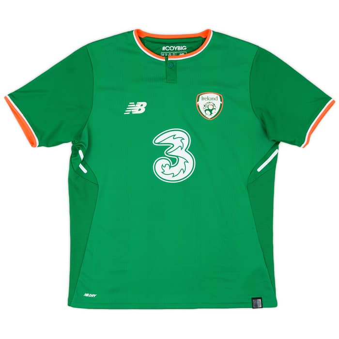 2017-18 Ireland Home Shirt - 9/10 - (XL.Boys)