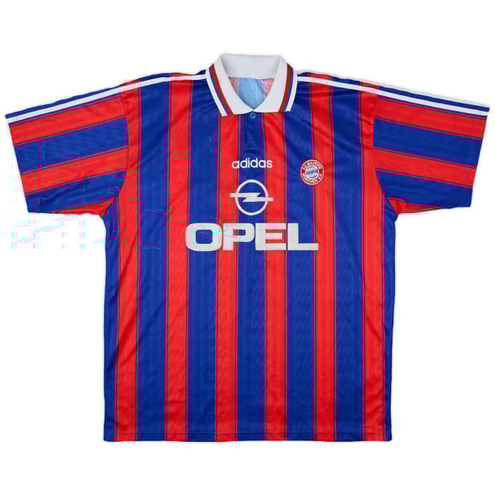1995-97 Bayern Munich Home Shirt Helmer #5 - 7/10 - (XXL)