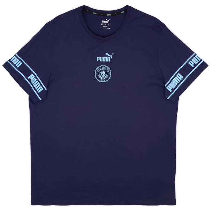 2019-20 Manchester City Puma Cotton Tee - 8/10 - (XXL)