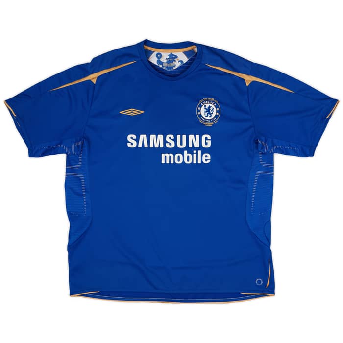 2005-06 Chelsea Centenary Home Shirt Lampard #8 - 6/10 - (3XL)