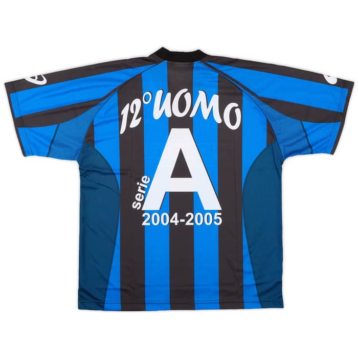 2004-05 Atalanta Basic '12 Uomo' Home Shirt (XL)
