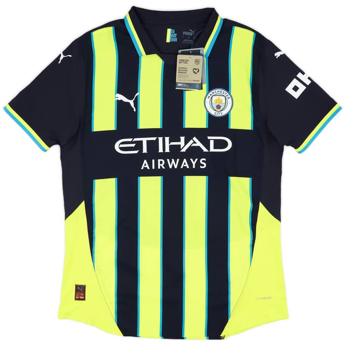 2024-25 Manchester City Authentic Away Shirt Haaland #9