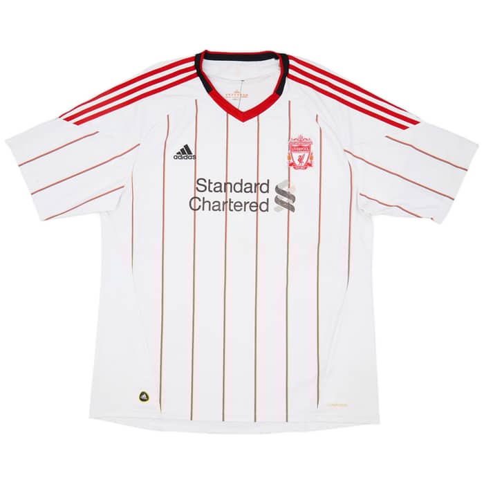 2010-11 Liverpool Away Shirt Gerrard #8 - 6/10 - (XXL)