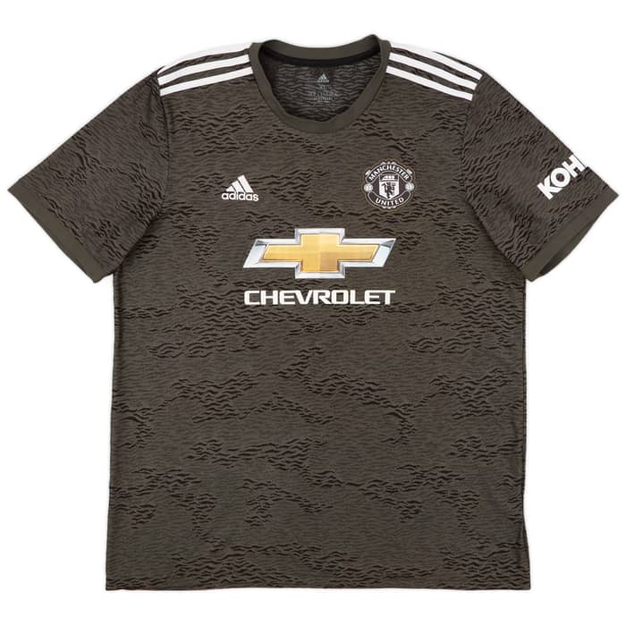 2020-21 Manchester United Away Shirt B.Fernandes #18 - 9/10 - (XL)