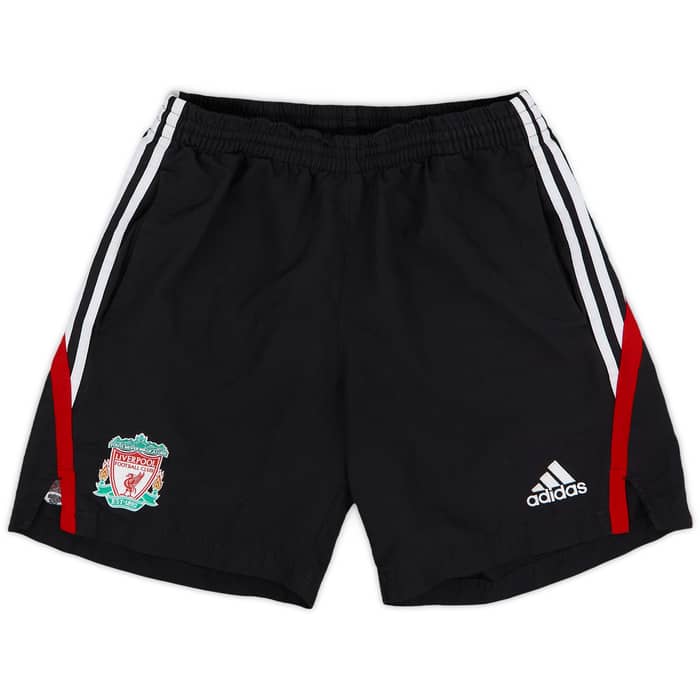 2007-08 Liverpool adidas Training Shorts - 6/10 - (S)