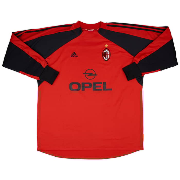 2000-02 AC Milan Match Issue GK Shirt #12