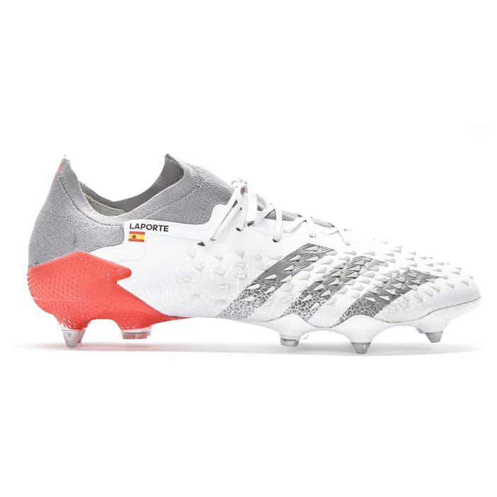 2021 adidas Match Worn Predator Freak.1 L Football Boots *(Aymeric Laporte) - 7/10 - SG 10½