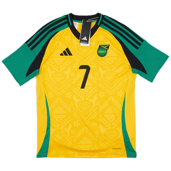 2024-25 Jamaica Home Shirt Bailey #7 (Youths)
