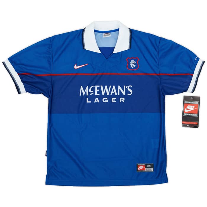 1997-99 Rangers Home Shirt Gascoigne #8 (M)