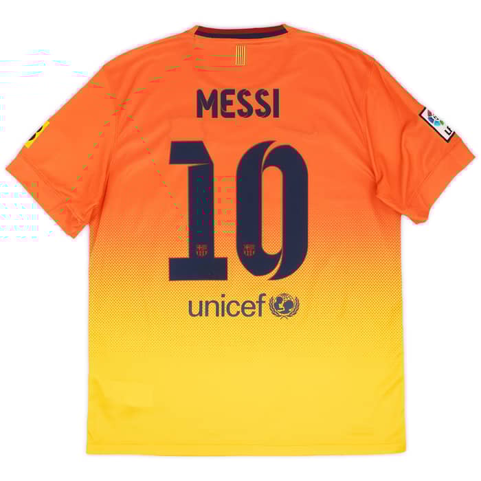 2012-13 Barcelona Away Shirt Messi #10 - 8/10 - (L)