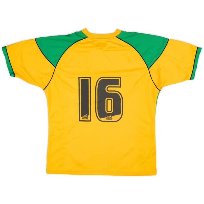 2006-08 Norwich Home Shirt #16 - 6/10 - (L)
