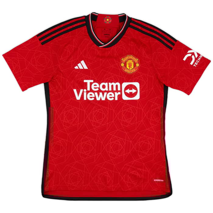 2023-24 Manchester United Home Shirt Sancho #25 - 8/10 - (M)