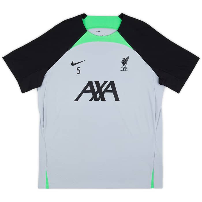2023-24 Liverpool Player Issue Training Shirt # - 9/10 - (XL)