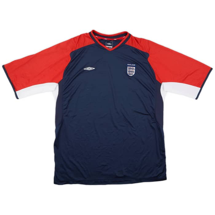 2006-07 England Umbro Training Shirt - 7/10 - (XXL)