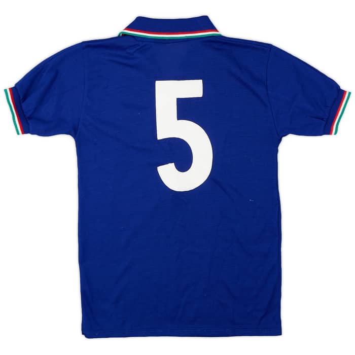 1986-91 Italy Home Shirt #5 - 7/10 - (M.Boys)