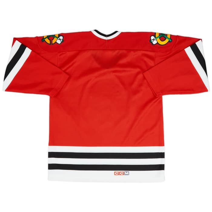 1990-95 Chicago Blackhawks CCM Away Jersey (Very Good) S