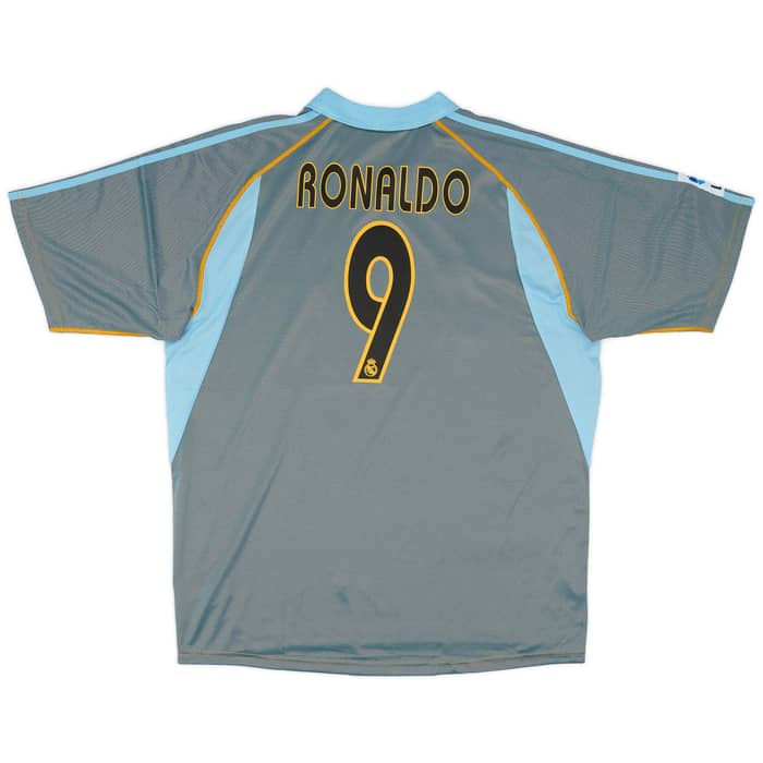 2003-04 Real Madrid Third Shirt Ronaldo #9 (L)
