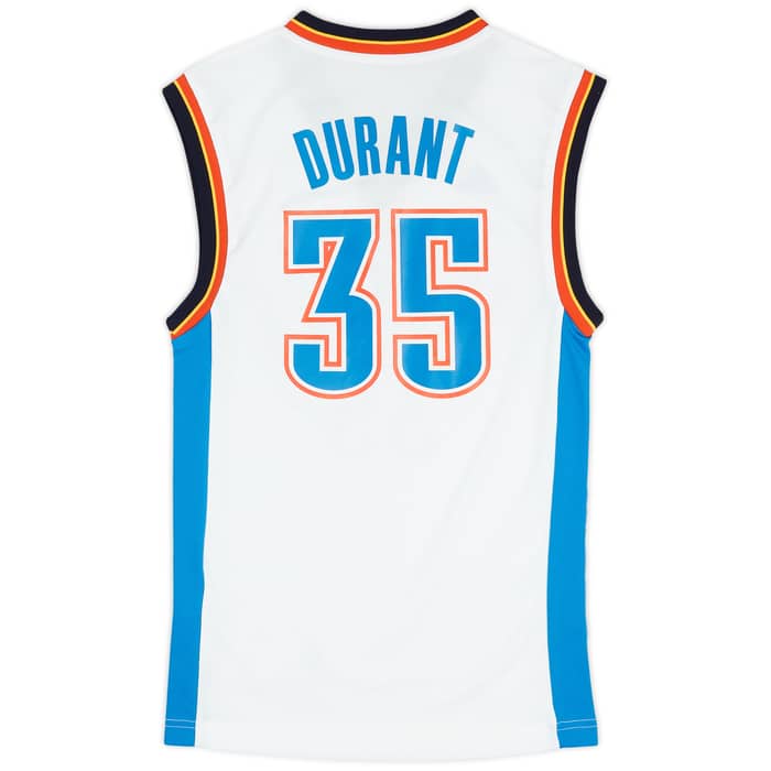 2010-14 Oklahoma City Thunder Durant #35 adidas Home Jersey (Excellent) XXS