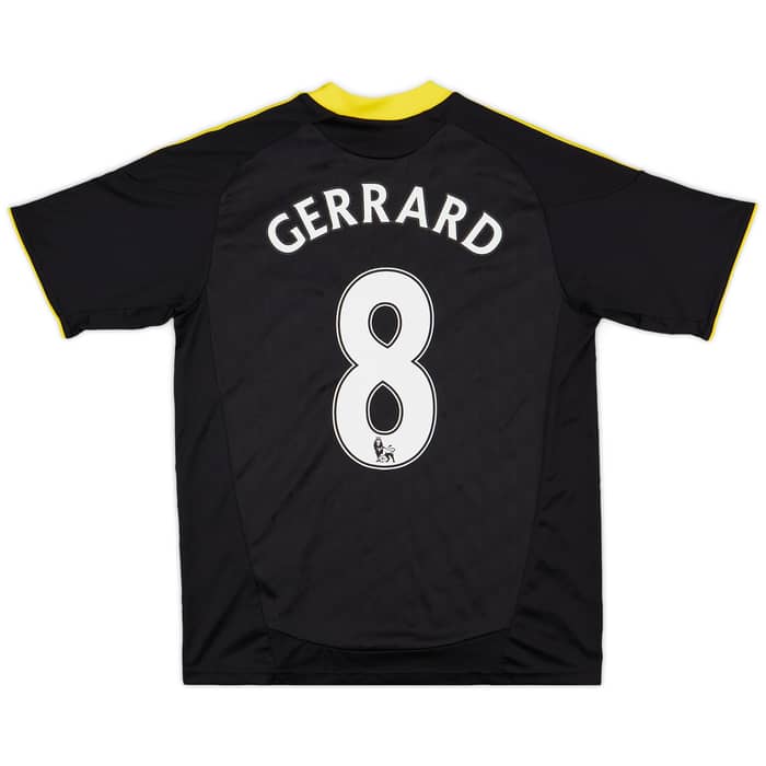 2010-11 Liverpool Third Shirt Gerrard #8 - 7/10 - (L.Boys)