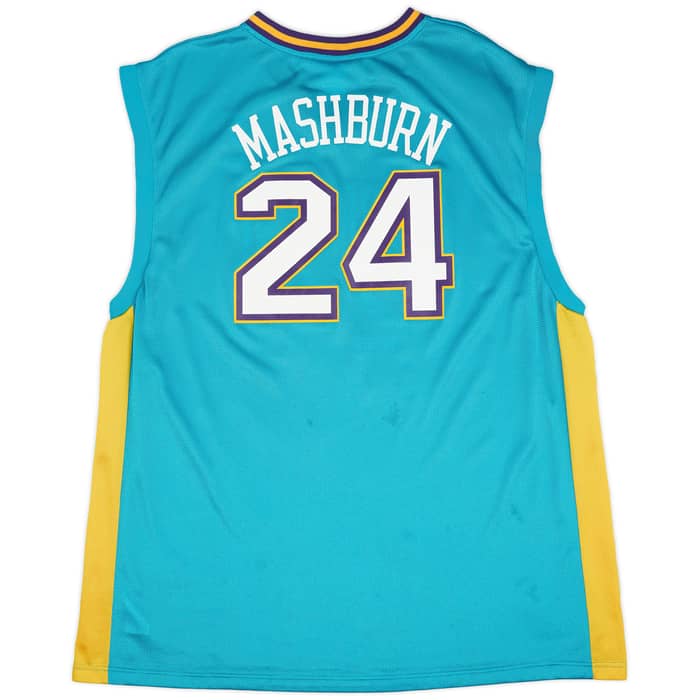 2002-05 New Orleans Hornets Mashburn #24 Reebok Away Jersey (Very Good) XXL
