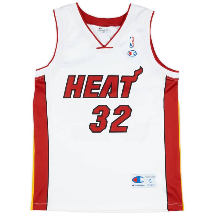 2004-07 Miami Heat O'Neal #32 Champion Alternate Jersey (Excellent) S